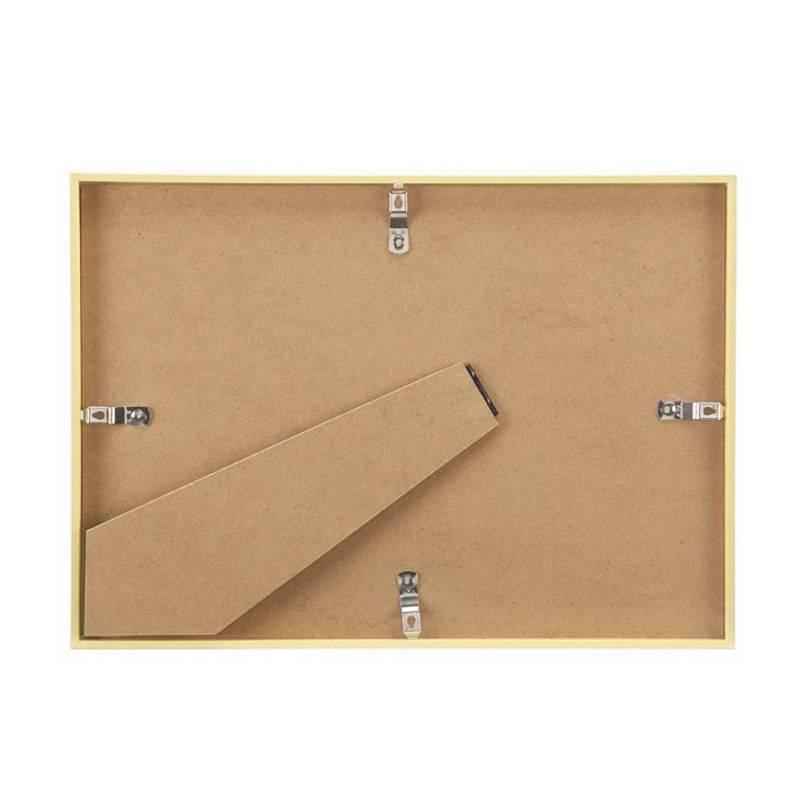 MDF Backing with Easel Stand and Wall Hooks for Document Display